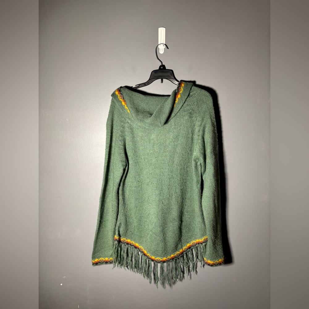 The Alpaca Connection Handmade Alpaca Wool Hoodie Women’s Size Large - Picture 3 of 4